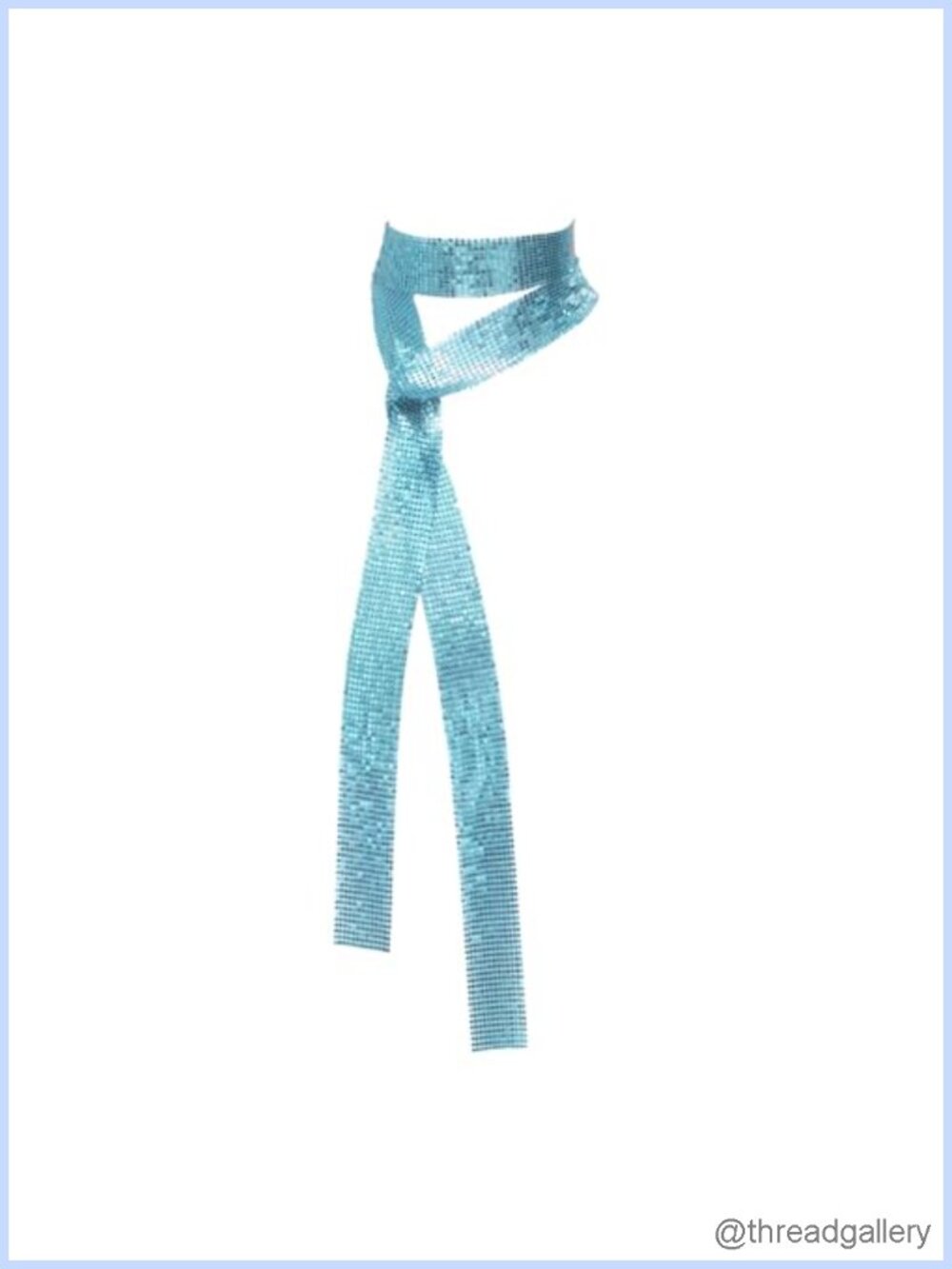 Sequin Scarves for Women Skinny Sparkly Scarf Long Glitter Wrap